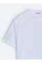 White Plain 100% Cotton T-Shirt - 4