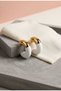 White Gold Hoop Earrings