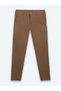 Brown Woven Jogging Fit Casual Cotton Blended Trousers - 6