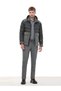 Khaki Regular Fit Hooded Woven Coat - 2
