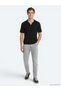 Black Polo Neck Patterned Knitwear - 4