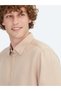 Salmon Regular Fit Long Woven Casual Shirt - 4