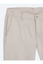 Beige Woven Jogging Fit Casual Cotton Blended Pants - 6