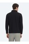 Black Ribbed Crew Neck T-Shirt - 6