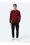 Burgundy Plain Sweatshirt - 2