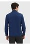 Indigo Plain Casual Fit Long Woven Casual 100% Cotton Shirt - 5