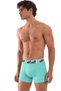 Cotton Lycra Flexible Fabric Printed Colorful Patterned Set of 3 Men's Boxers - 8