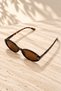 Zelli Women's Leopard Frame Brown Ultra Light Uv400 Filtered Women's Sunglasses - 2