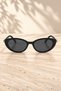 Aletair Slim Black Uv400 Protected Ultra Light Black Women's Sunglasses - 3