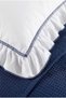 5-Piece Cotton, Pique Bedspread, Elephant Pattern and Ruffle Amazon Single Blue Duvet Cover Set - 6