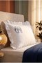 5-Piece Cotton, Pique Bedspread, Elephant Pattern and Ruffle Amazon Single Blue Duvet Cover Set - 7