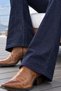 L&M Men's Bootcut Spanish Leg Lycra Jean Jeans Special Design Lm05-Navy Blue - 4