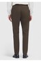 Khaki Straight Woven Jogging Fit Casual Cotton Blended Pants - 5