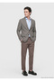 Mink Regular Fit Silk Blend Jacket - 2