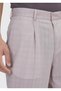 Pink Woven Regular Fit Casual Wool Blend Trousers - 3