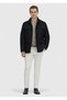 Black Regular Fit Micro Gel Fiber Sports Jacket - 2