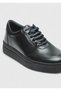Black Leather Sneakers - 2