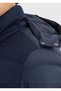 Navy Blue Regular Fit Hooded Woven Coat - 4