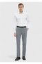 White Plain Regular Fit Long Woven Classic 100% Cotton Shirt - 2