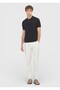 Black Plain 100% Cotton T-Shirt - 2