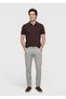 Plum Plain Polo Neck 100% Cotton T-Shirt - 3
