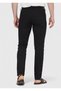 Black Slim Fit Casual Knitted Trousers - 4