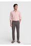 Plum Woven Regular Fit Casual Cotton Blend Trousers - 3