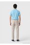Turquoise Plain 100% Cotton T-Shirt - 5