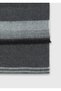 Gray 65% Acrylic, 35% Wool Kaşkol - 2