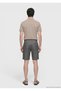 Beige Plain 100% Cotton T-Shirt - 5