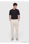 Black Plain Cotton Blend T-Shirt - 6