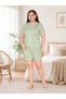 Boydan Buttoned Battal Shorts Set B760-10 - 4