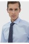 Dark Blue Plain Regular Fit Long Woven Classic 100% Cotton Shirt - 3