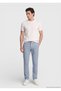 Blue Woven Regular Fit Casual Cotton Blend Trousers - 3
