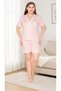 Boydan Buttoned Battal Shorts Set B760-10 - 2