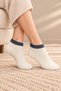 Women's Lambswool Wool Winter Thick Booties Socks 4 Pack - 3
