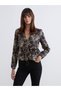 Sparkling Choices from Shining Store V Planting Leopard Embroidered Blouse - 2