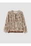 Lcw Grace Tie Neck Patterned Blouse - 5