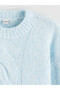 Sparkling Choices Zero Roba Collar Girls' Knitwear Sweater from Shining Store - 6