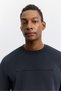Men's Black Crew Neck Modal Blend Soft Touch Regular Fit Sweatshirt A62Y1200 - 2