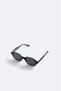 Black Square Frame Sunglasses B008801 - 2