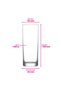 Liberty Glass Soft Drink Cup 6-Pack 360 ml (Lemonade/Cocktail/Vodka Cup) - 5