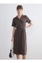 Peak New Season Belted Shirt Dress - 3