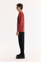 Men's Tile Crew Neck Cotton Bi-Stretch Printed Regular Fit Sweatshirt A52Y1260 - 3