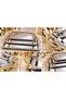 3Pcs Serving Tray Set Two Tone 26J032 - 3