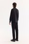 Men's Black Button down Collar Cotton Soft Touch Regular Fit Shirt B002036 - 4