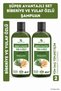 Rosemary & Oat Extract Shampoo, Helps Against Hair Loss 485 ml Set of 2