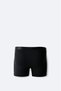 Men's Black Basic Soft Touch Single Regular Fit Boxer B009537 - 2