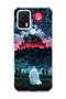 General Mobile Gm 21 Pro Compatible Ghost Haunted Castle Printed Transparent Phone Case