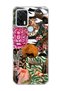 General Mobile Gm 21 Pro Compatible Wild Animal Collage Printed Transparent Phone Case